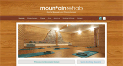 Desktop Screenshot of mountain-rehab.com